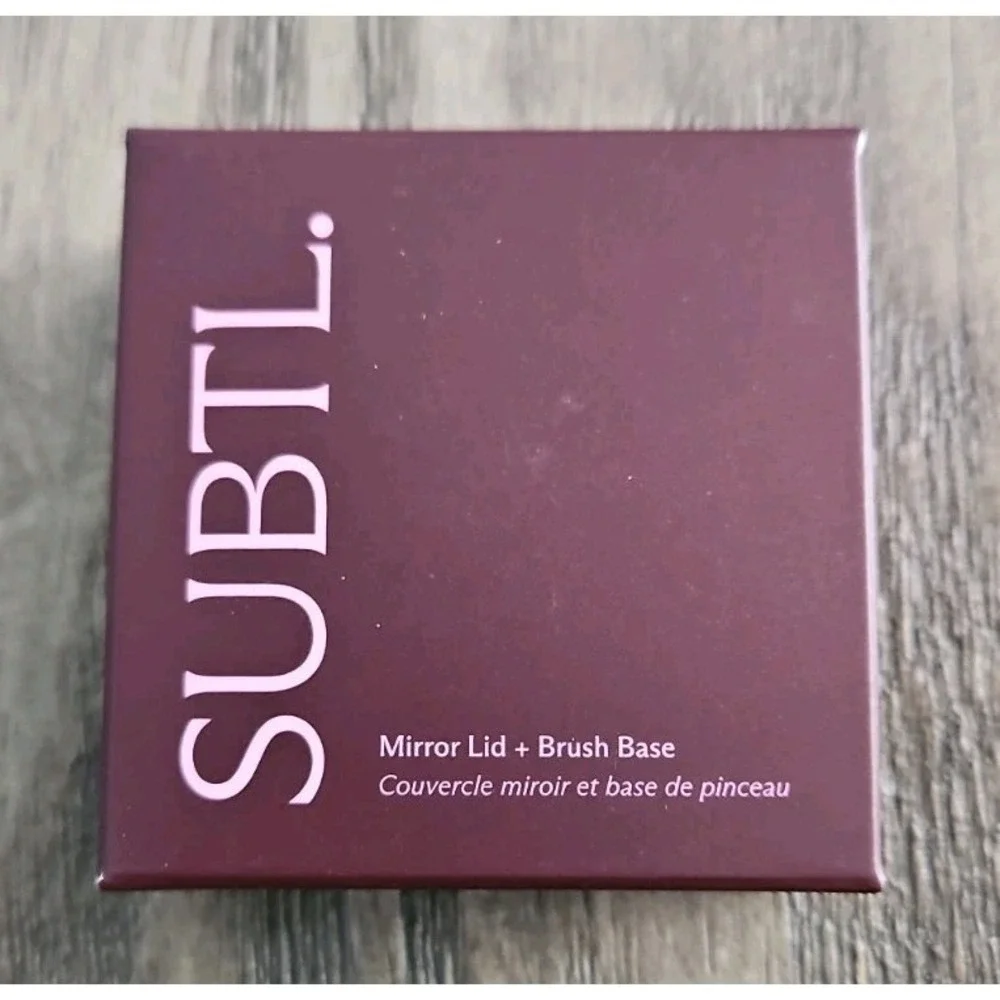 SUBTL Makeup Mirror Lid + Brush Base